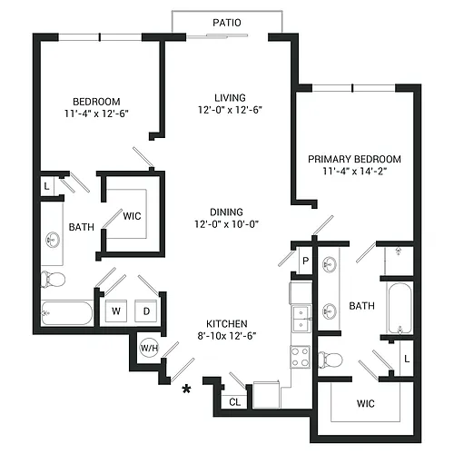 Floor plan B2