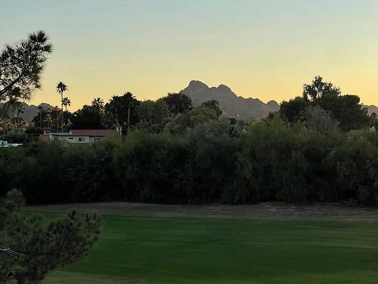 Daytime view from the balcony