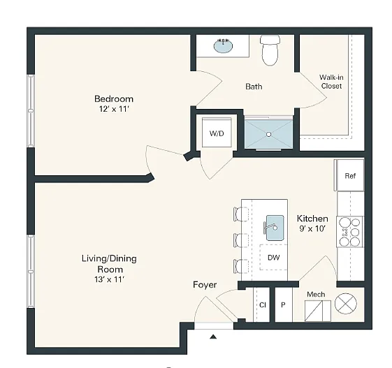 Floor plan Bryn