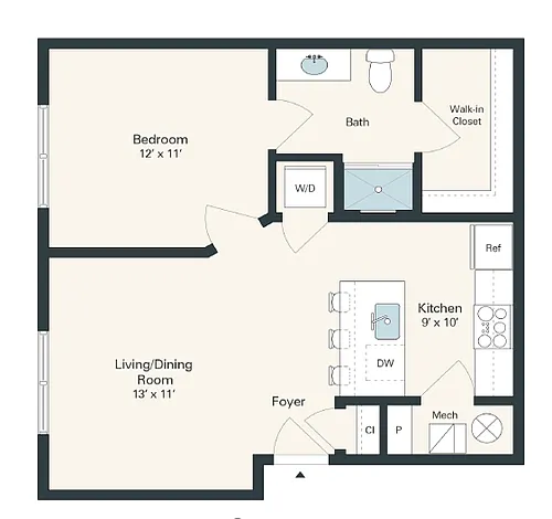 Floor plan Bryn