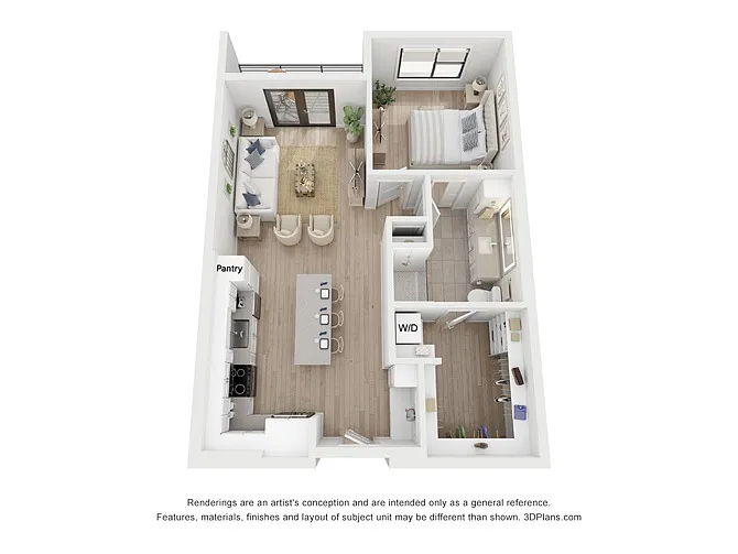 Floor plan Radiant