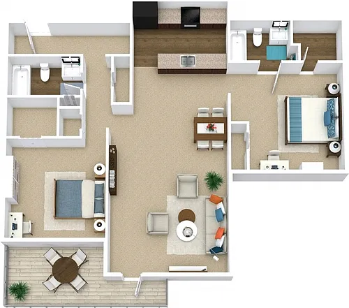 Floor plan B4
