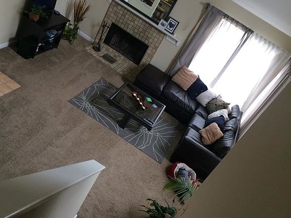 view from upstairs loft