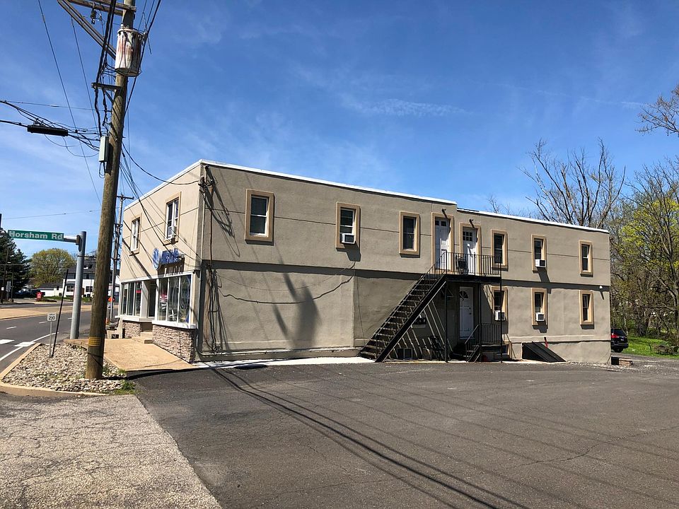 Exterior of building, unit on lower right back