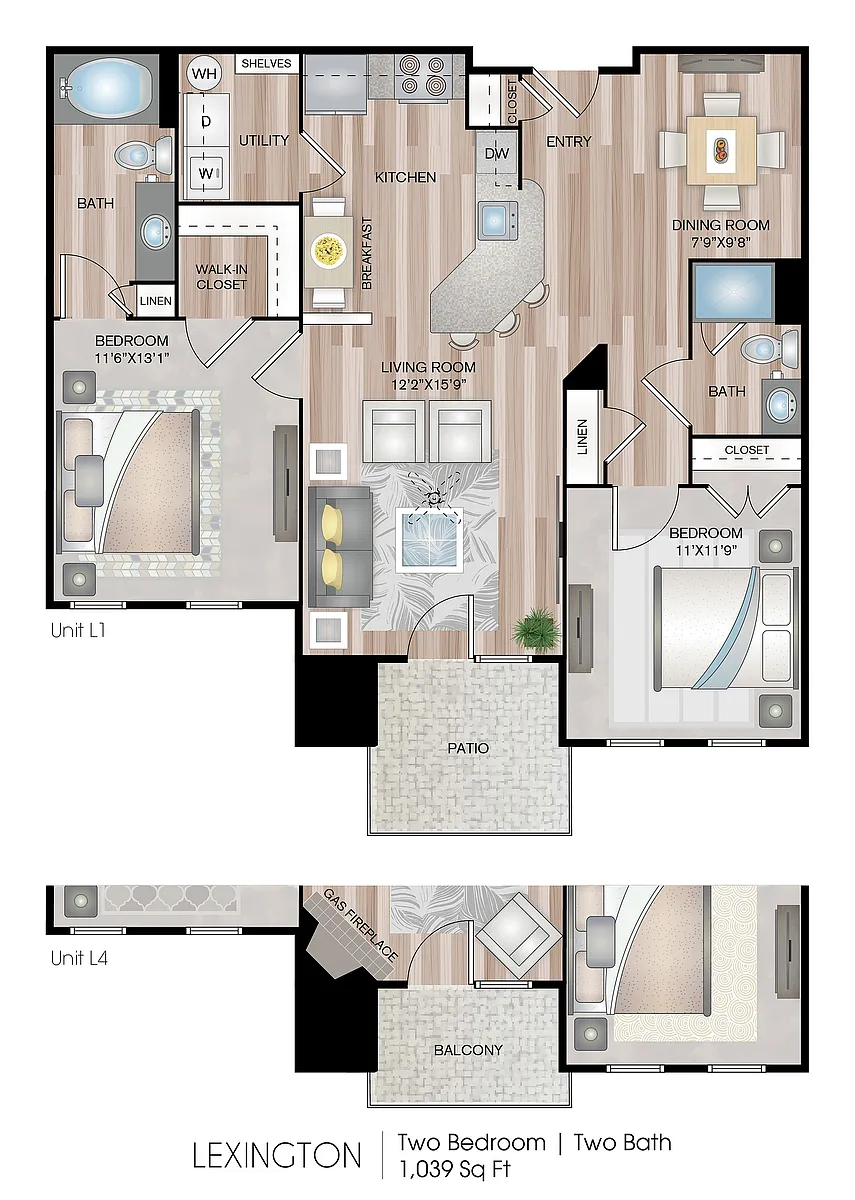 Floor plan Lexington