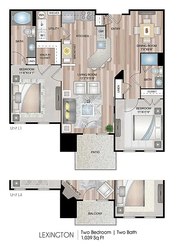 Floor plan Lexington