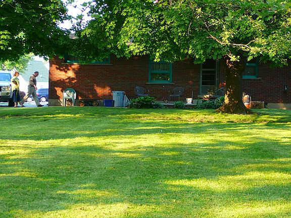 large park-like back yard