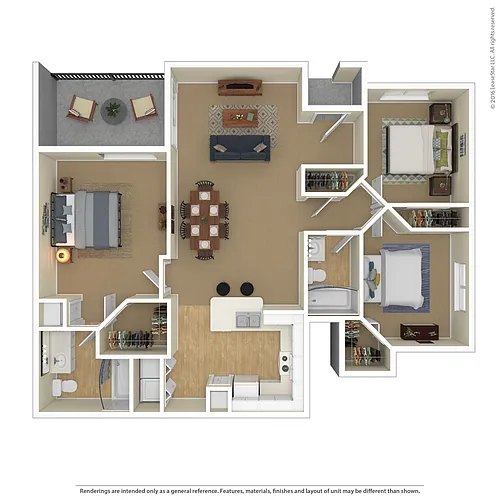 Floor plan Redwood