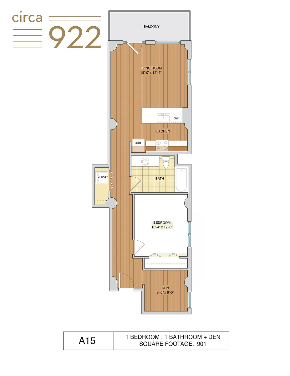 Floor plan A15