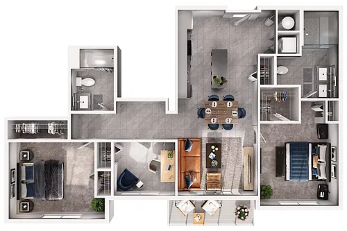 Floor plan C1