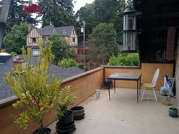 Street view from deck