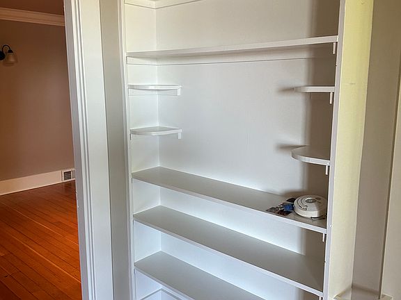Entry hall shelving