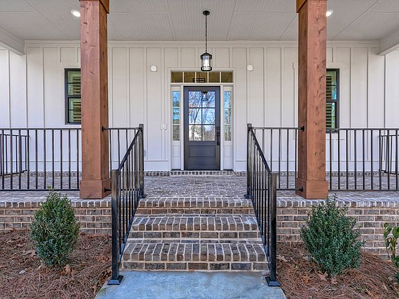Welcoming front porch