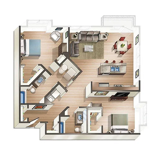 Floor plan C