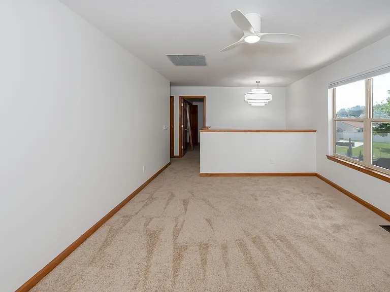 Spacious loft perfect for family room or home office