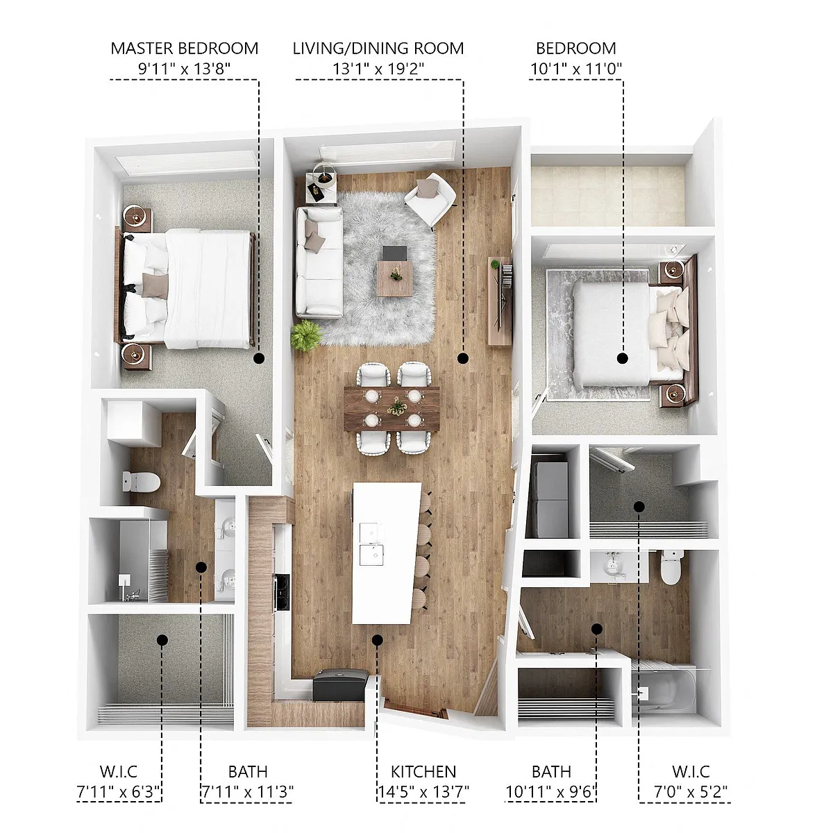 Floor plan B1