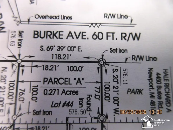 PARCEL Burke Rd #A, Newport, MI 48166