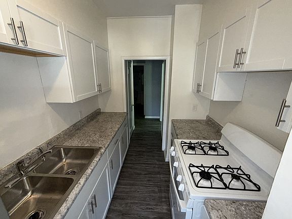 New cabinets and countertops with a gas range!