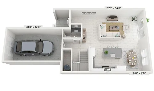 Floor plan Peacock