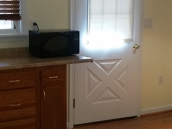 Interior entry door.