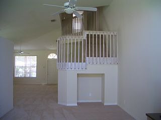 TV Alcove Under Stairs