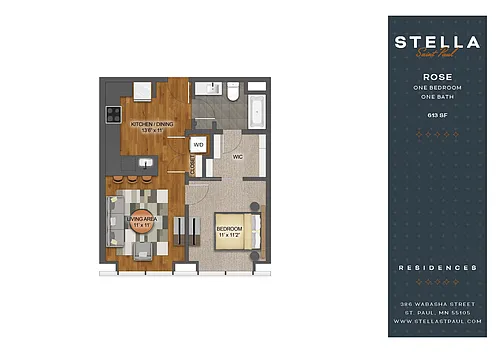 Floor plan Rose