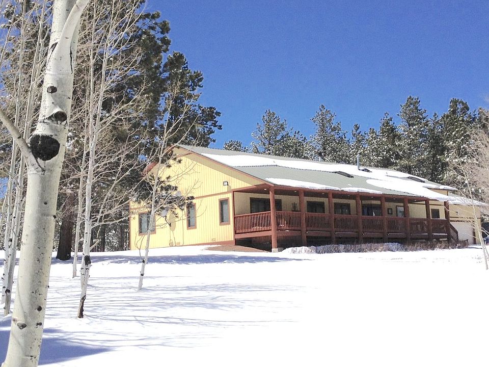 Front View In Winter Snow