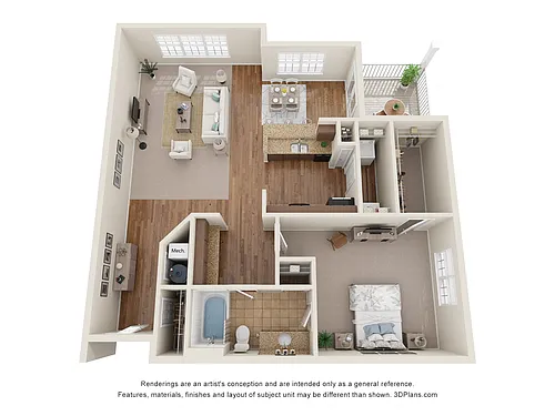 Floor plan Flame Azalea
