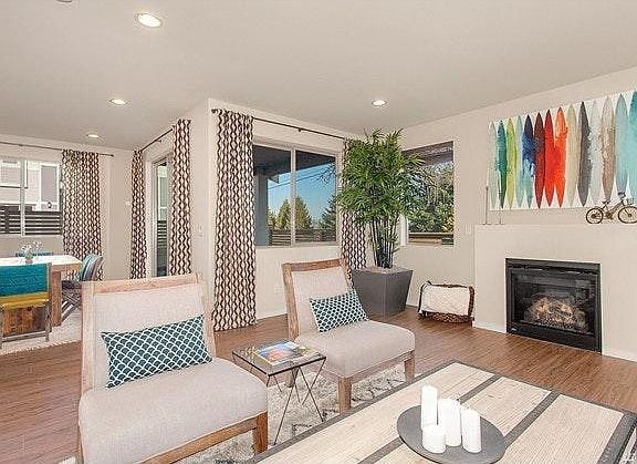 Family/Living Room of the Model House