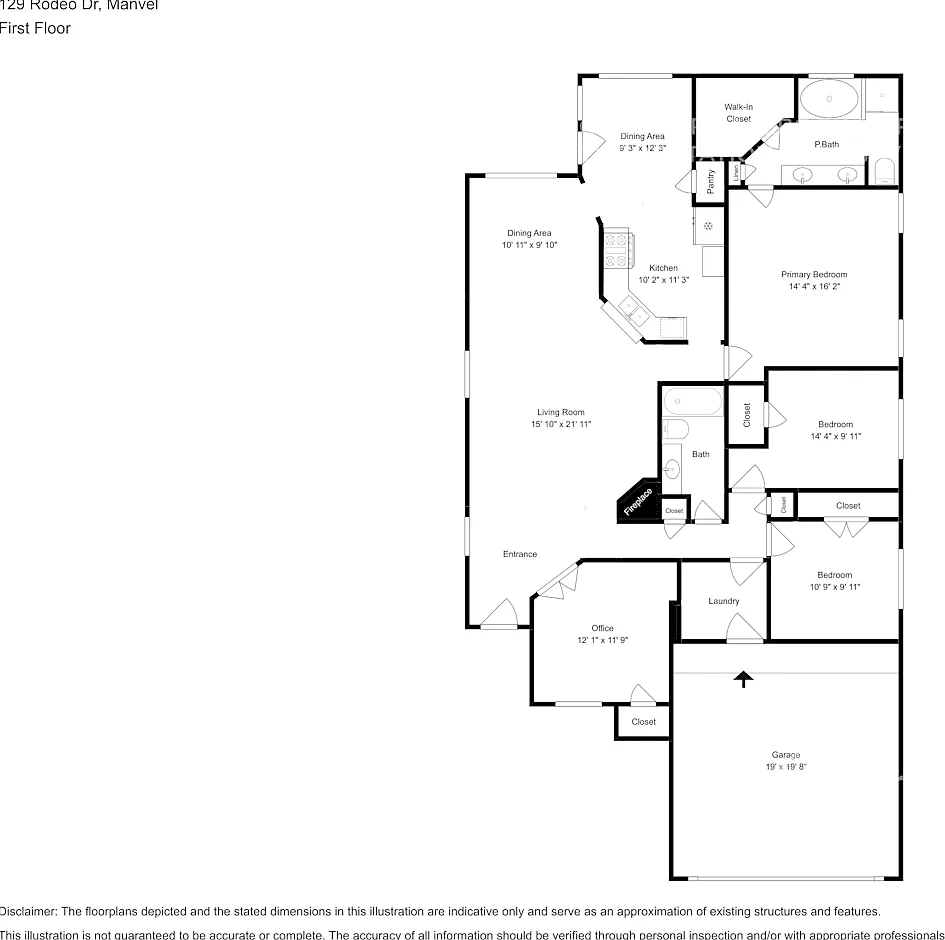 129 Rodeo Dr Manvel, TX 77578 — Photo 2