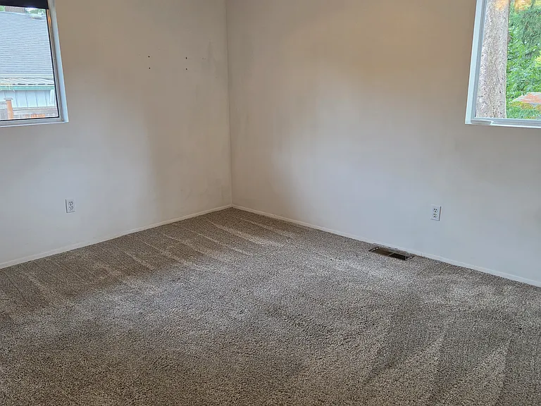 Bedroom #1 with nice ceiling fan