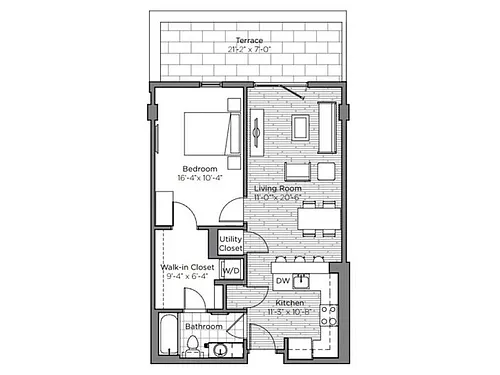 Floor plan The Churchill