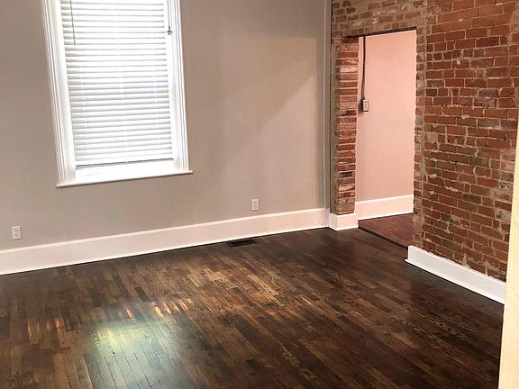 Living Room, exposed brick