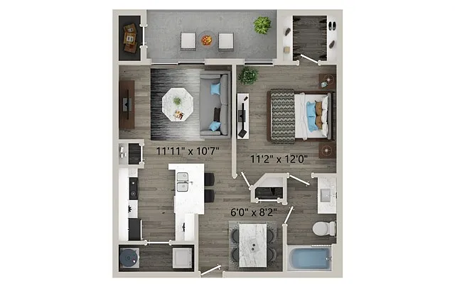 Floor plan A1