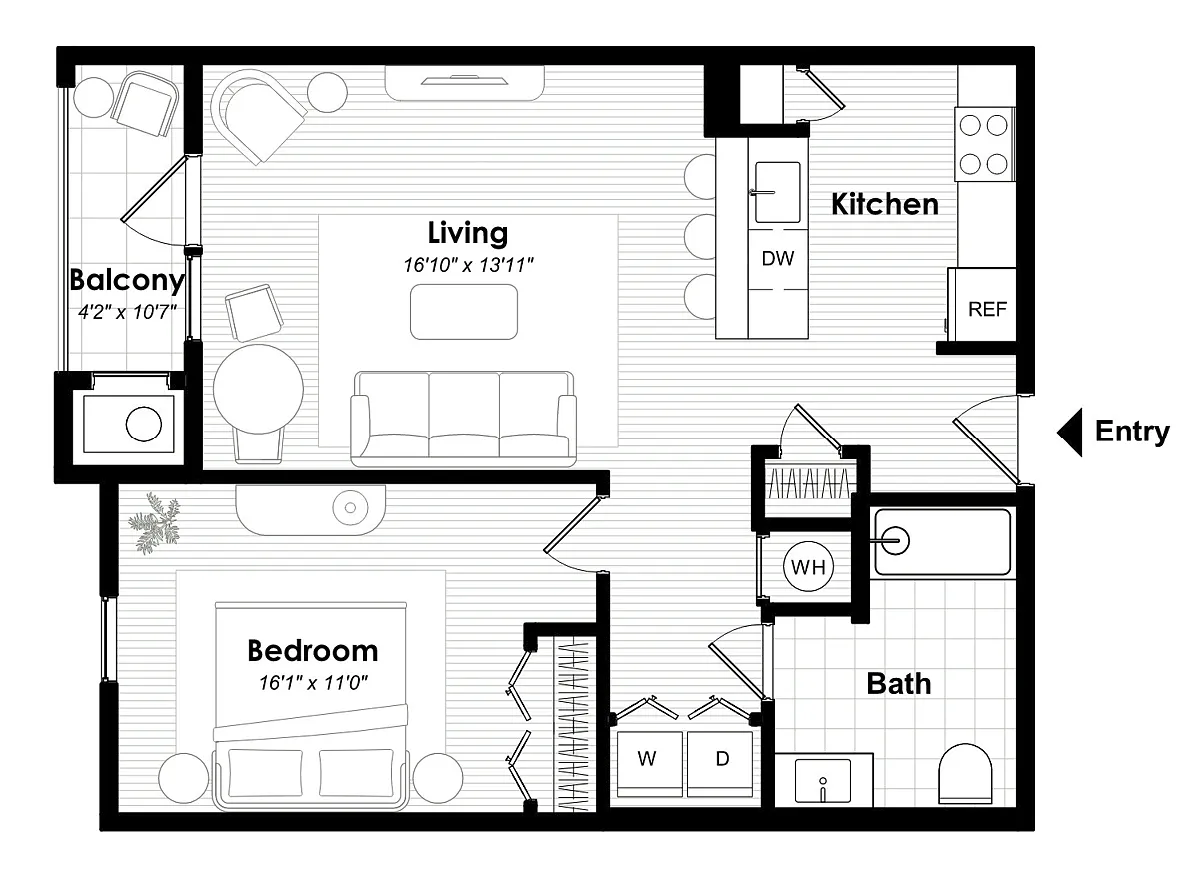 Floor plan A02