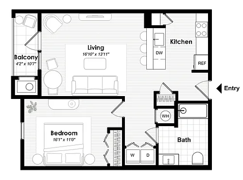 Floor plan A02