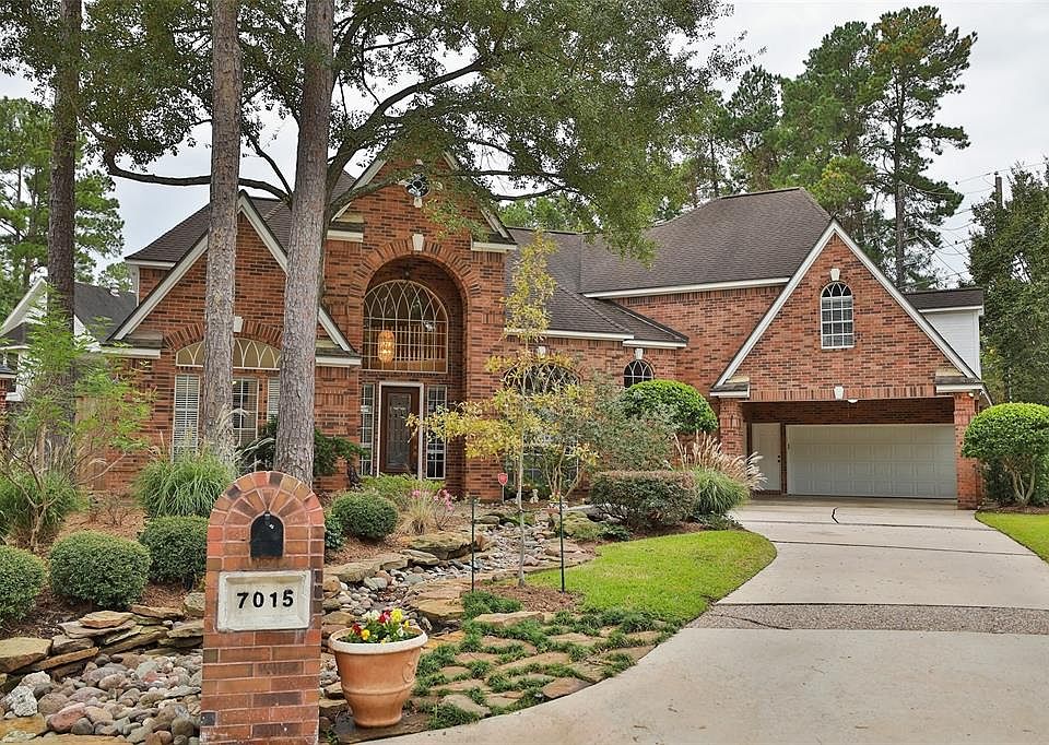 Beautiful home in tree lined cul-de-sac in Champions Park North Neighborhood with beautiful landscaping.