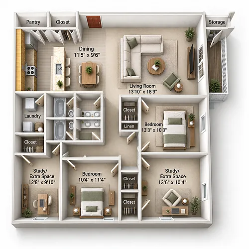 Floor plan Floorplan XX1