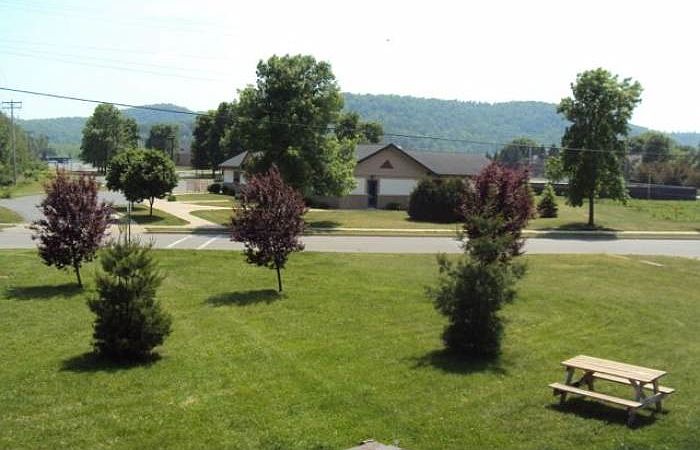 View from deck