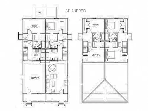 Floor plan 3 Bedroom Apartment