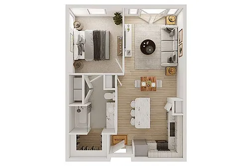 Floor plan A1B