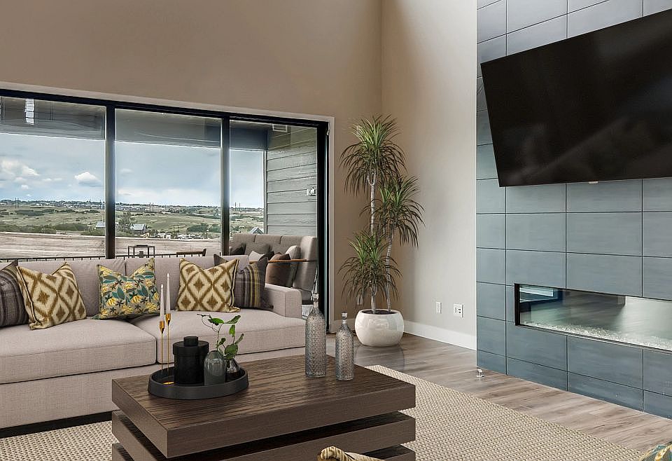 The Walton Great Room - Virtually Staged