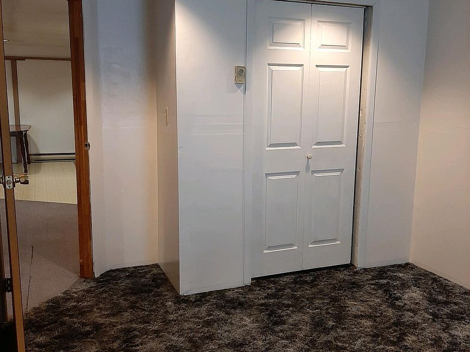 Bedroom is 10'8" x 11'5" and had closet.