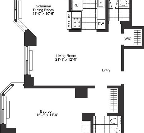 2nd image of 105 Duane St APT 36G