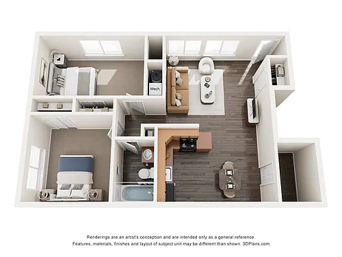 Floor plan Grayling