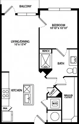 A1A 632 Square Feet A1A 632 Square Feet