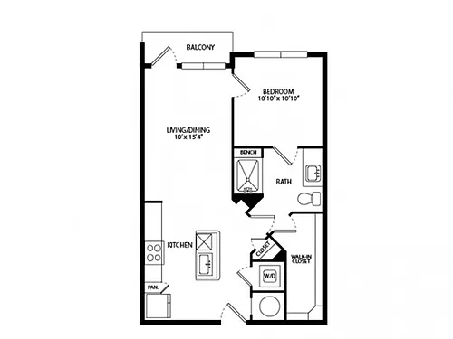 Floor plan A1A
