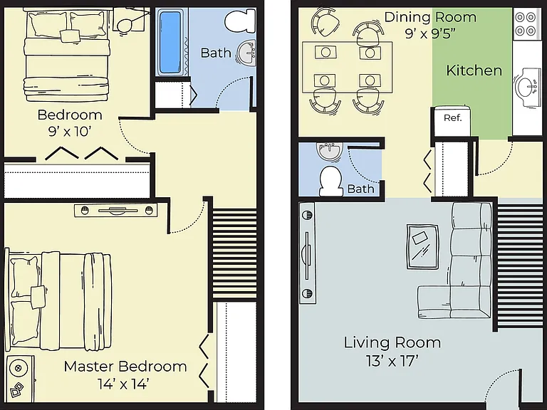 Two Bedroom Townhouse Dog Friendly Two Bedroom Townhouse Dog Friendly