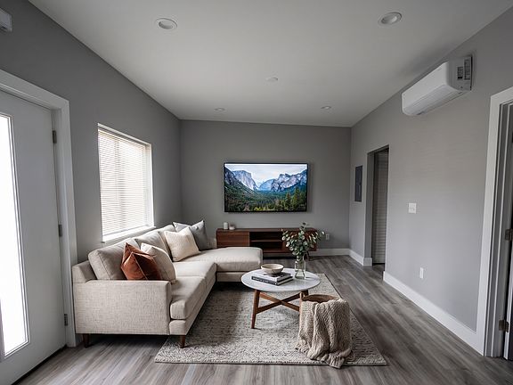 furnished living room