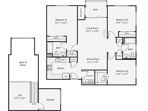 Floor plan C1L